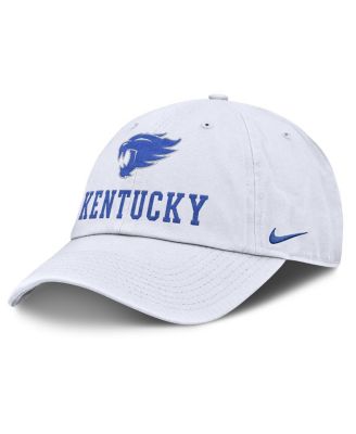 Nike - Men's White Kentucky Wildcats 2025 Sideline Club Adjustable Hat