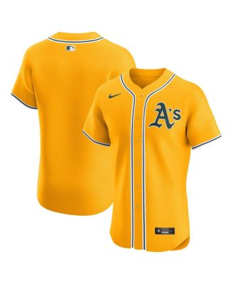 Men's Gold Athletics Alternate 2 Elite Jersey