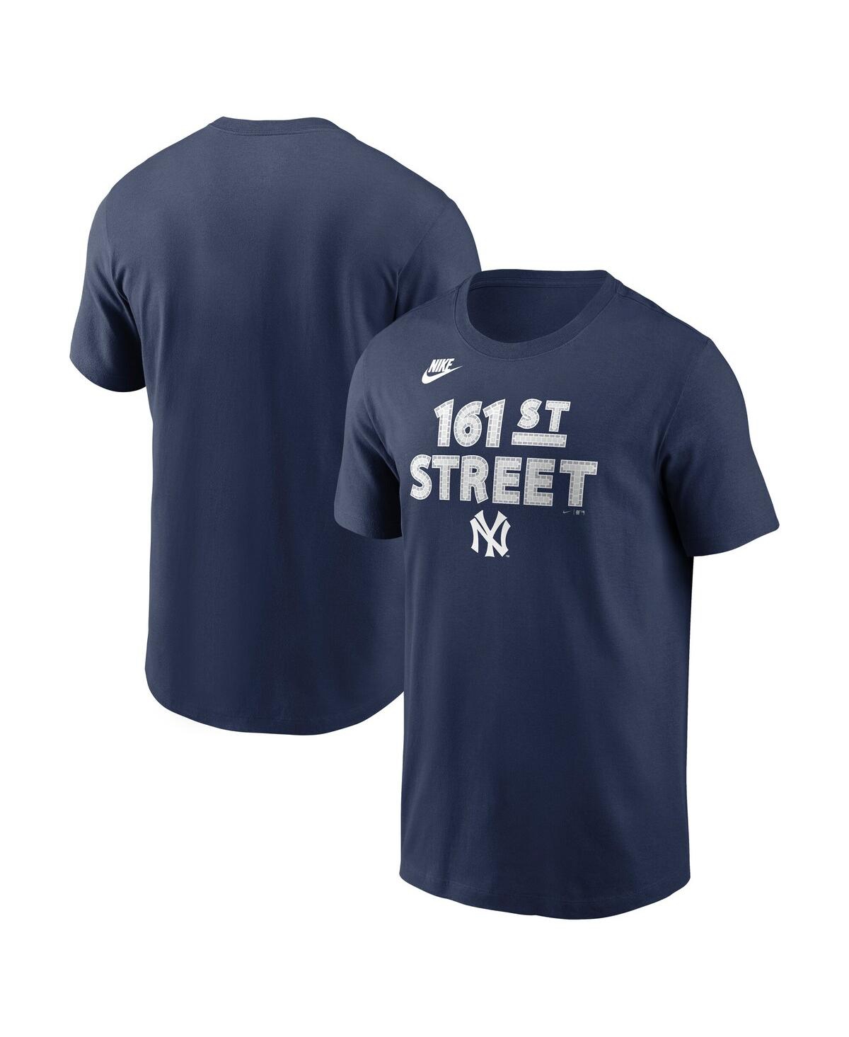 Nike Kids' Men's Navy New York Yankees Local Hometown T-shirt In Blue