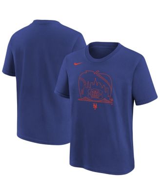 Nike - Big Boys and Girls Royal New York Mets Local T-Shirt