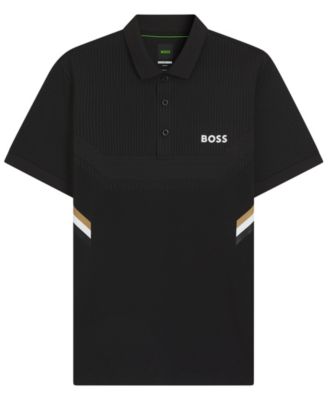 Men's Active Moisture Management Slim-Fit Polo Shirt
