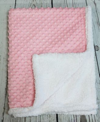 3 Stories Trading Infant Popcorn Mink Sherpa Blanket