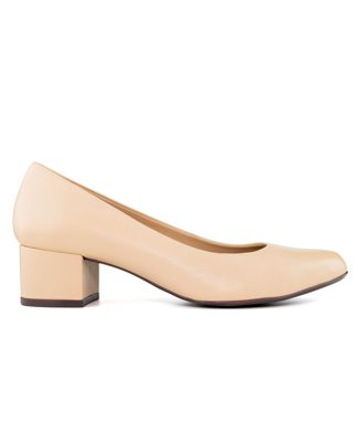 Womens Genuine Leather Broadway Pump