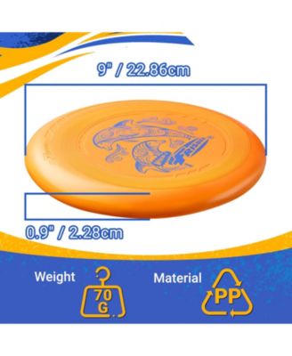 Frisbee Go Flying Disc, 9 Inch Lightweight Toy for Beginners Outdoor Game - 70g
