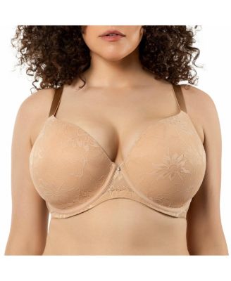 Women's Luxlacy Lace T-Shirt Bra, True Nude, 40H