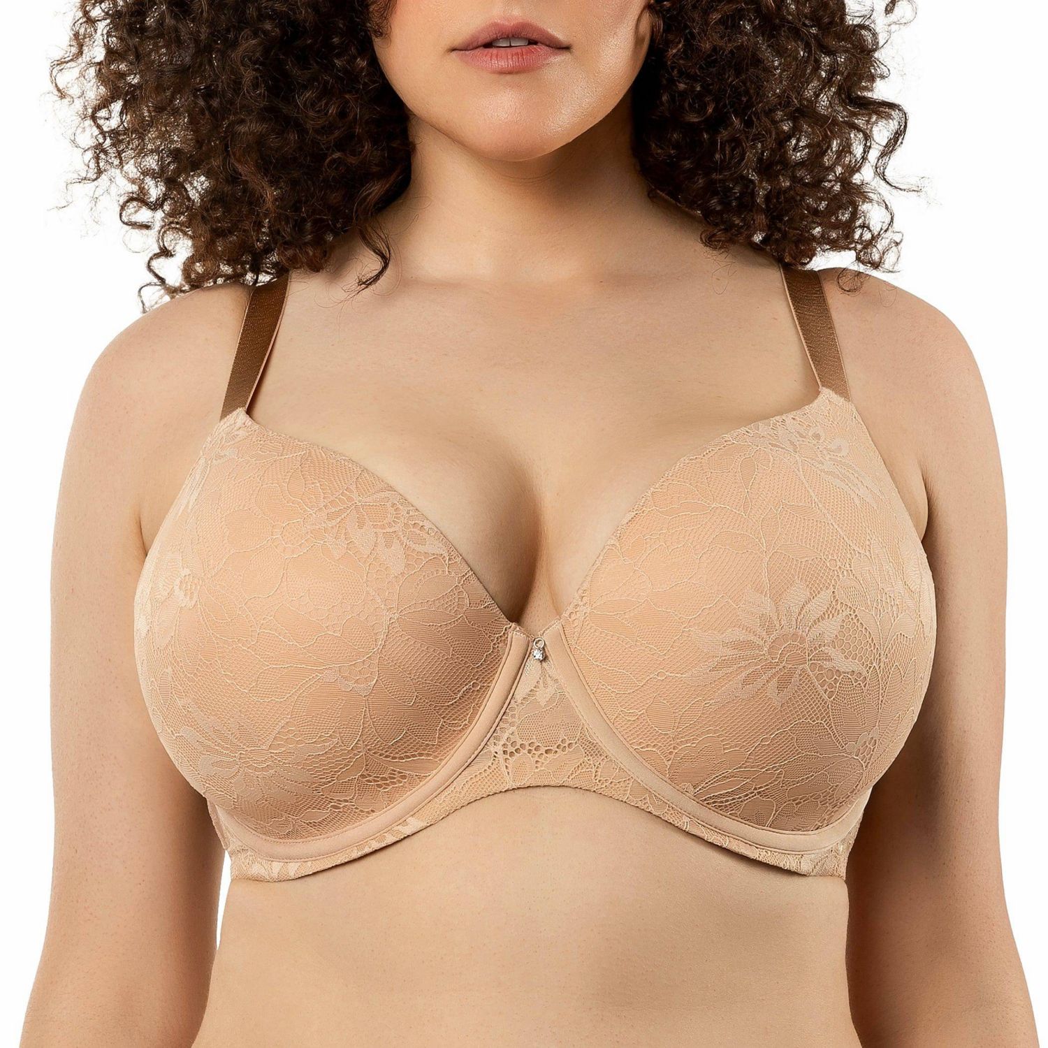 Women's Luxlacy Lace T-Shirt Bra, True Nude, 40H