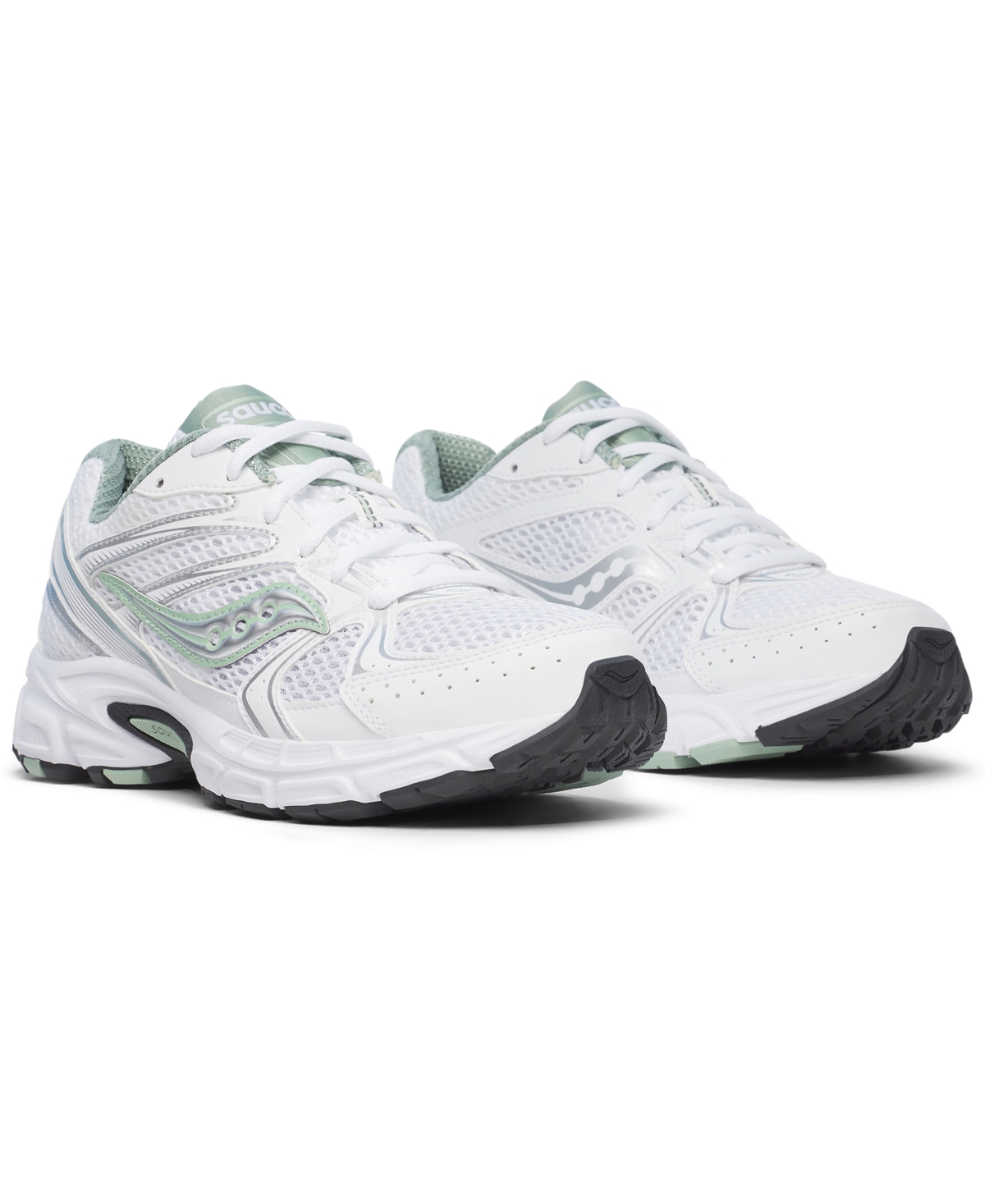 Women's Ride Millennium Casual Sneakers from Finish Line - White, Sage