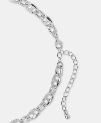 Link Collar Necklace, 16" + 3" extender, Macy's Exclusive