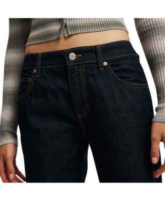 Women's Low Rise Straight Jean