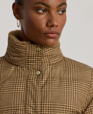 Women's Faux-Fur Hooded Puffer Coat