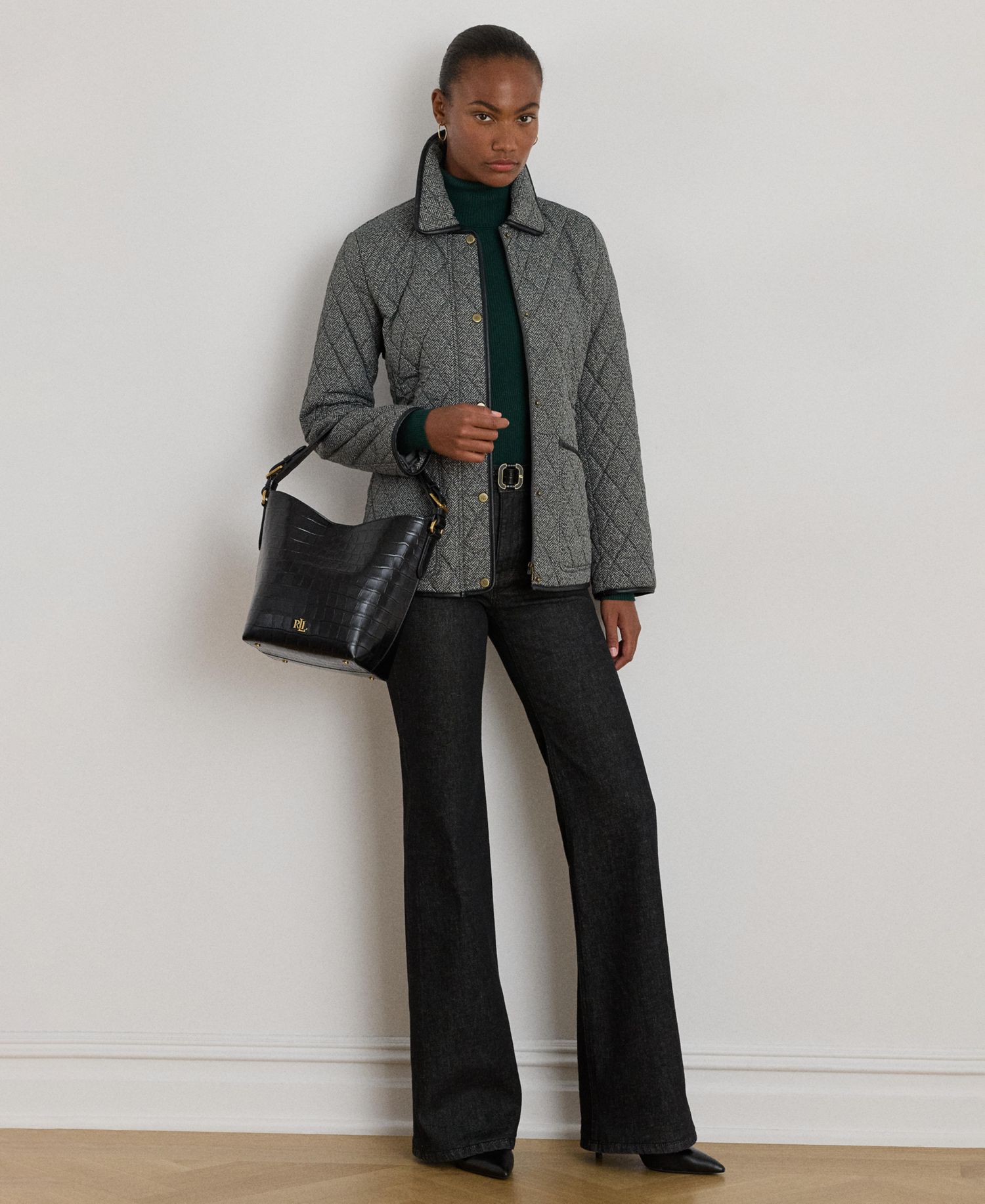 Women's Quilted Velboa-Lined Jacket, Created for Macy's