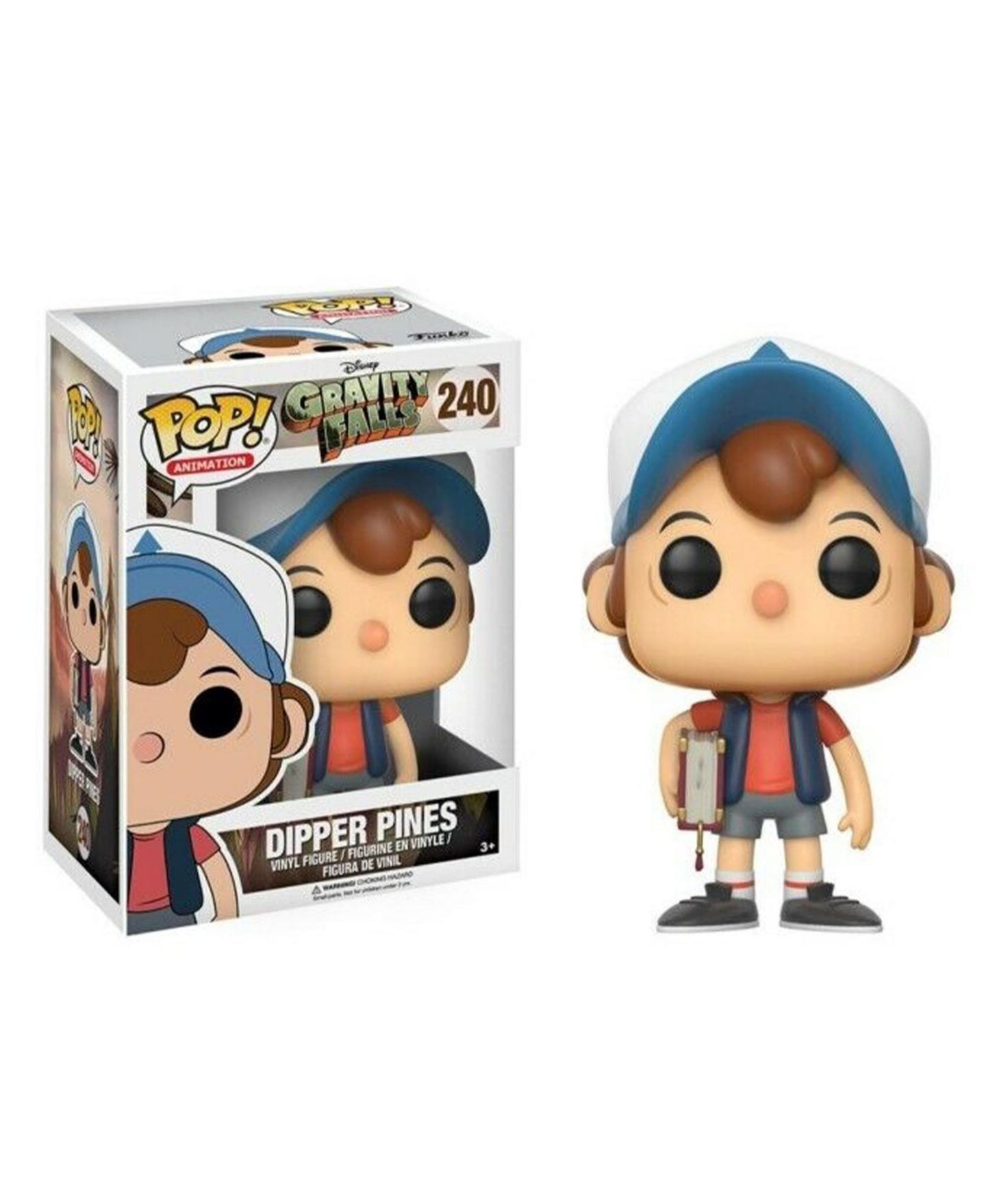 Детская фигурка Funko Pop! Gravity Falls Dipper Pines 4" Vinyl Figure, Ages 3+ — фото 1