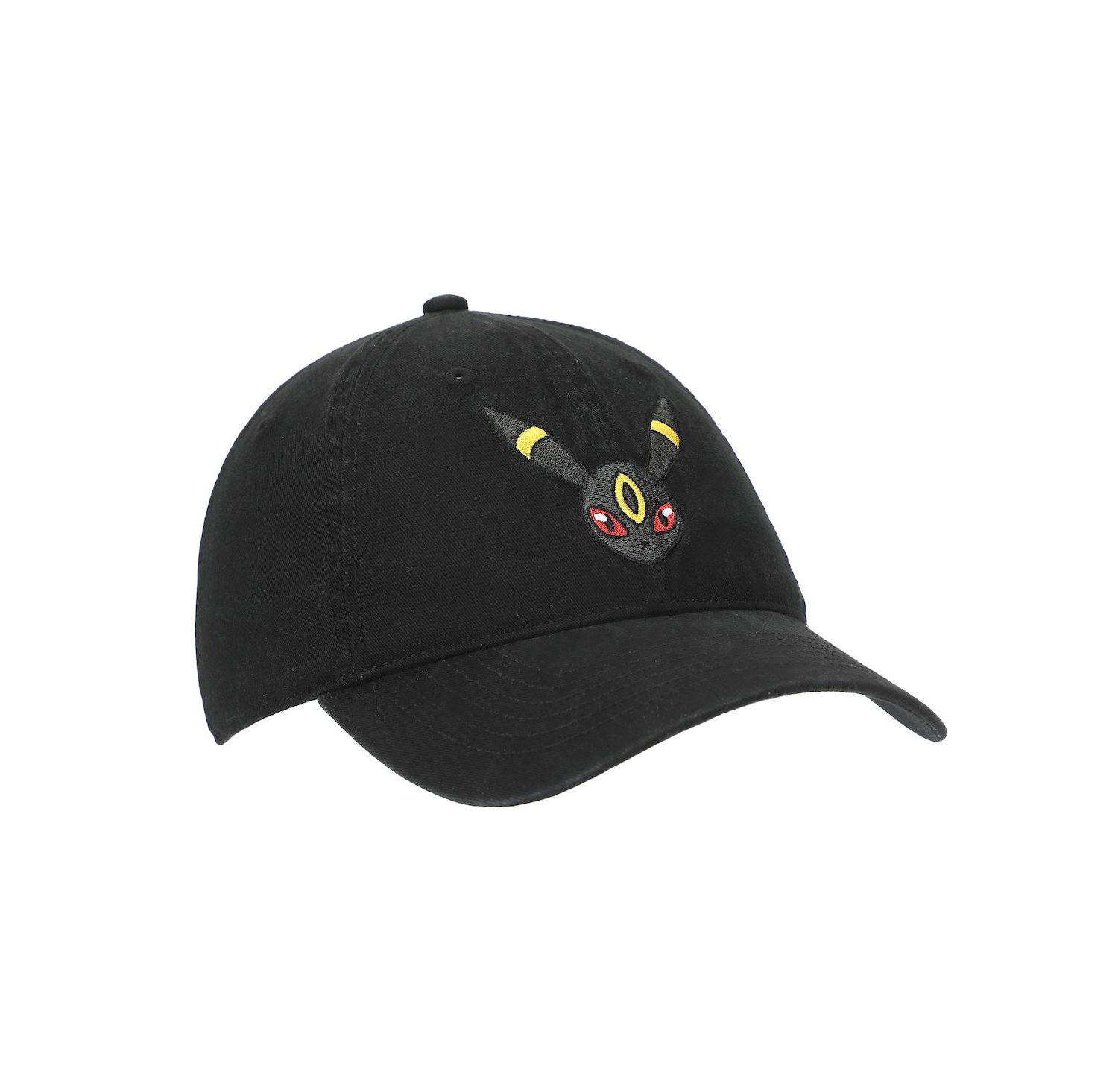 Men's Umbreon Face Black Unstructured Baseball Cap