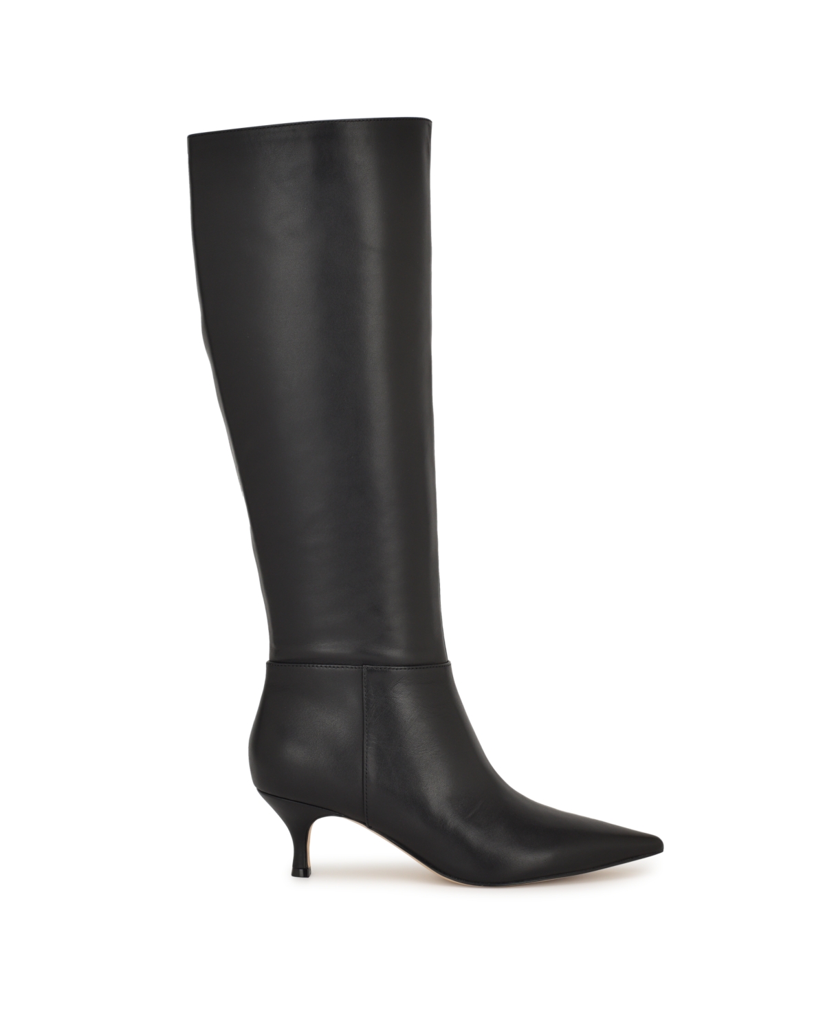 Nine West Women's Somas Tall Kitten Heel Boots In Black