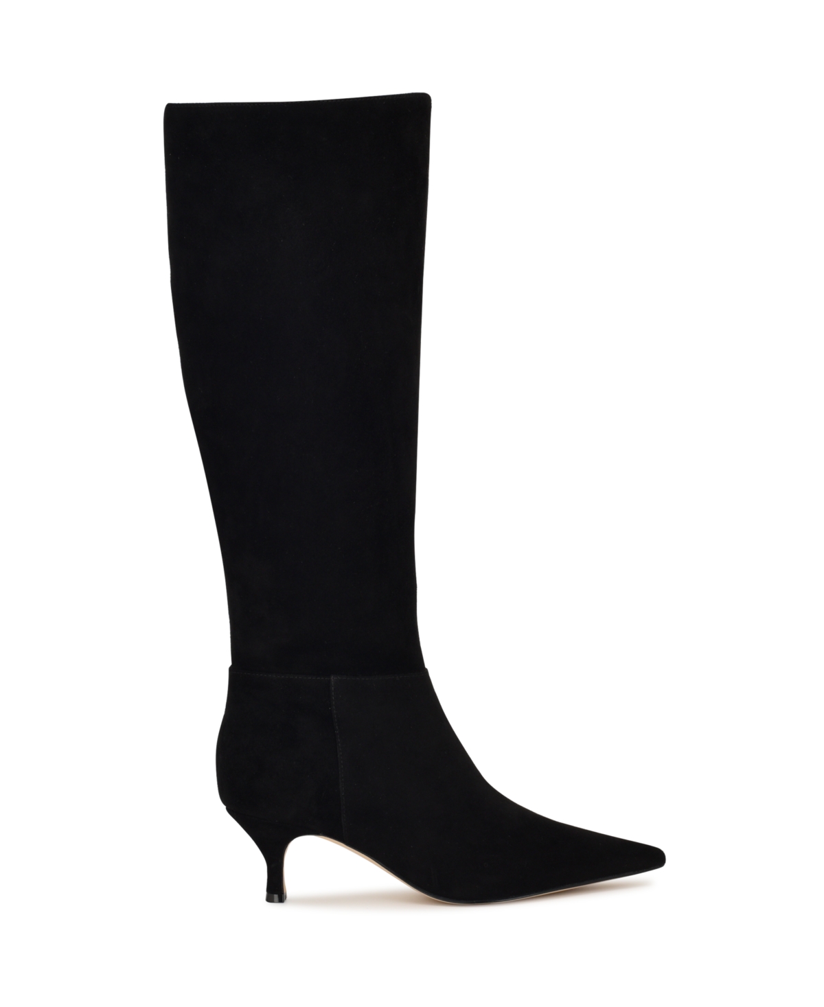 Nine West Women's Somas Tall Kitten Heel Boots In Black