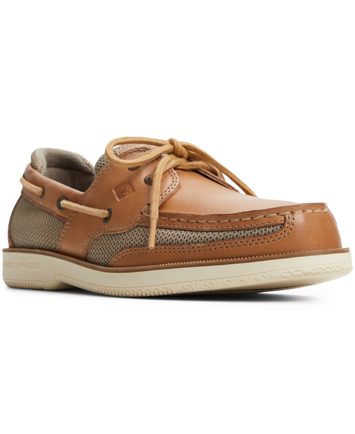 Men's Surveyor 2-Eye Boat Shoe - Mix mat white