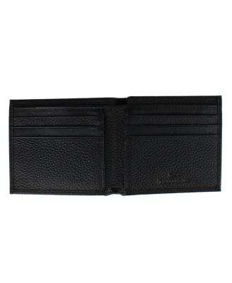 Men's Pierce Pebble Grain Classic Leather Bi-Fold Wallet