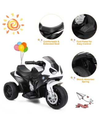 6V Kids 3 Wheels Riding BMW Licensed Electric Motorcycle