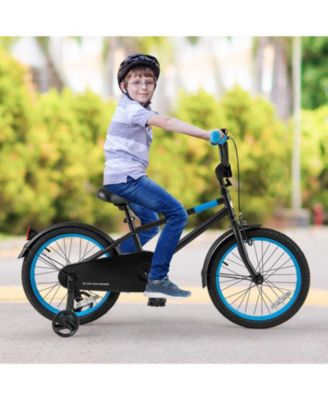 Kids Bike with Adjustable Handlebar and Saddle Black