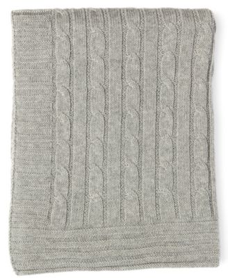 3 Stories Trading Cable Knit Baby Blanket Gift Set