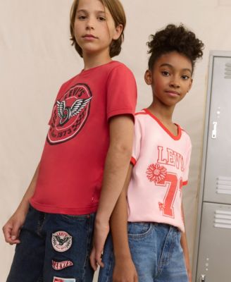 Big Boys Stay Loose Tapered Fit Patch Jeans