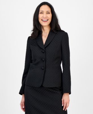 Women's Shawl-Collar Jacket & Pencil Skirt Suit Set