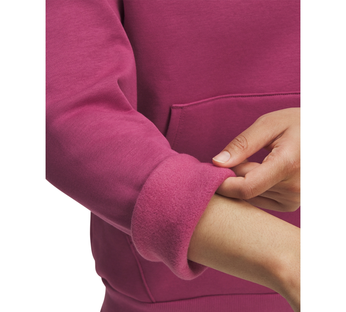 Under Armour Women's Rival Fleece Shimmer Hoodie In Purple