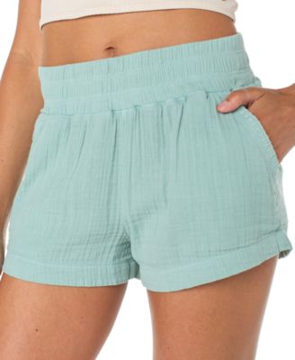 Juniors' Laidback Cotton Shorts