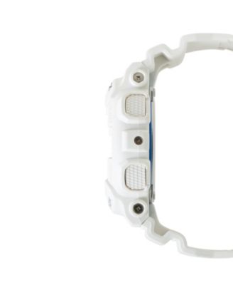 Men's White Resin Watch, 51.2mm