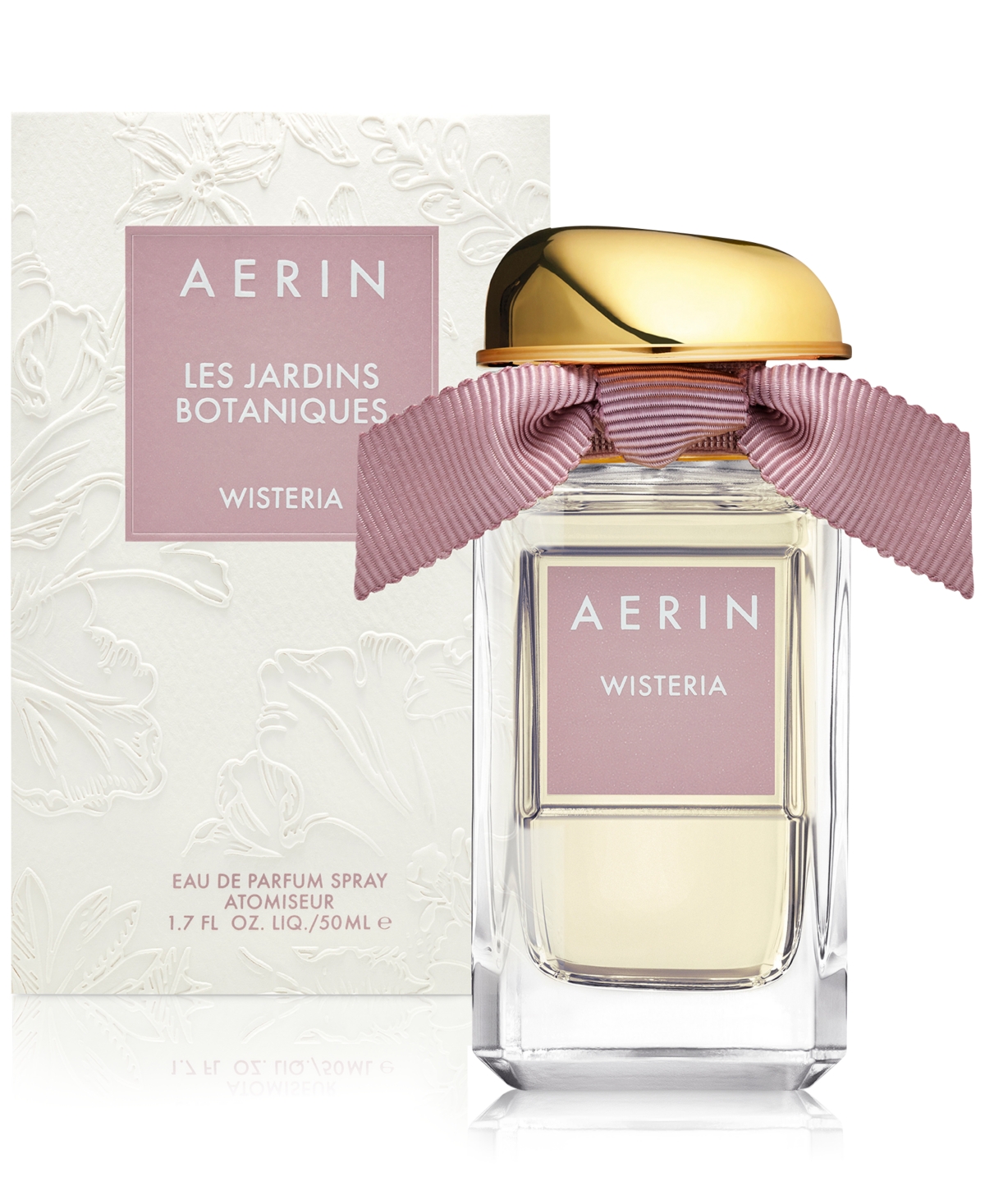 Aerin Les Jardins Botaniques Wisteria Eau De Parfum Spray, 1.7 Oz. In Transparent