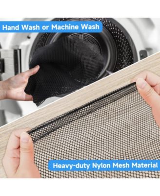 24"x36" Large Mesh Sports Ball Drawstring Bag for Gym Training, Football, Basketball, Swimming (Several Colors Available)