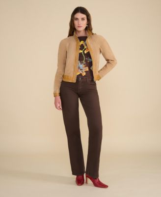 Women's Suede Studded Jacket, Created for Macy's