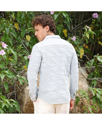 Men's Self-Design Wave Shirt