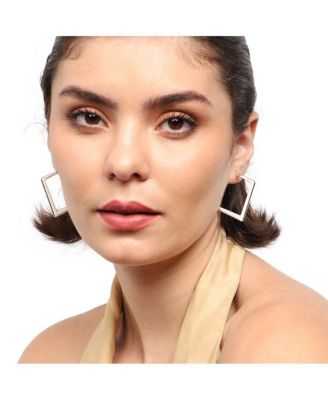 Geometric Hoop Earrings