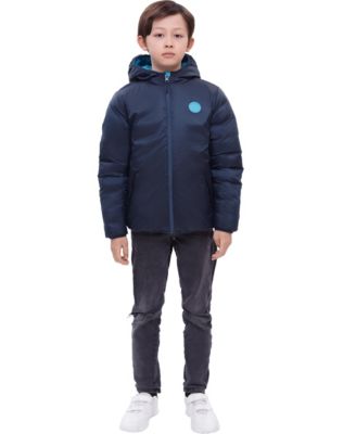Little and Big Boys' Reversible Lightweight Puffer Jacket
