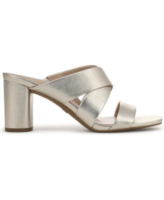 Womens Merlot Slide Sandals