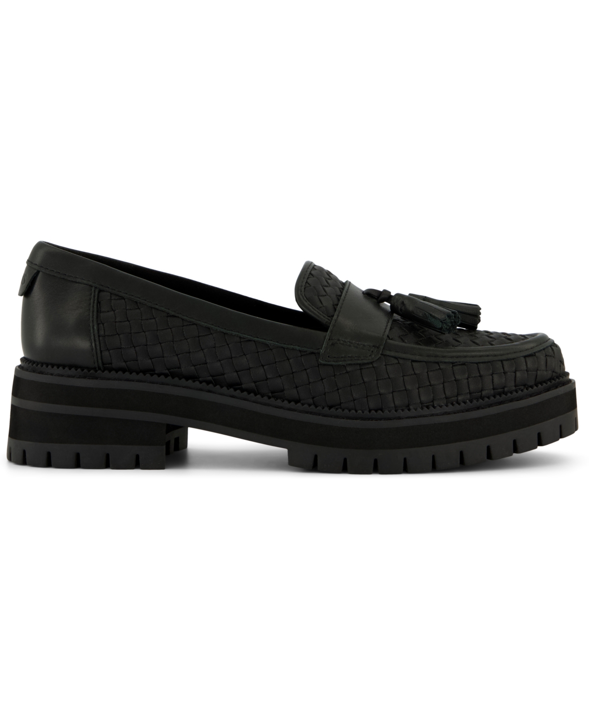 Toms Women's Cara Lug Sole Loafers In Black
