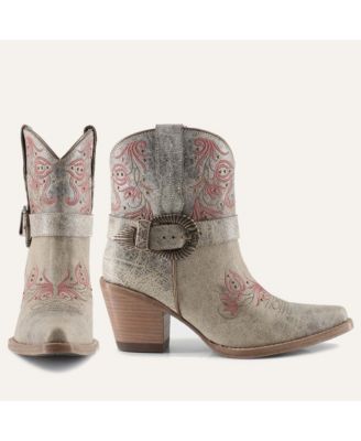 Madison Leather Cowgirl Boots - Stylish Western Footwear & Comfort By Buck & Brana