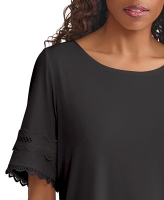 Women's Round-Neck Slouchy Blouse 
