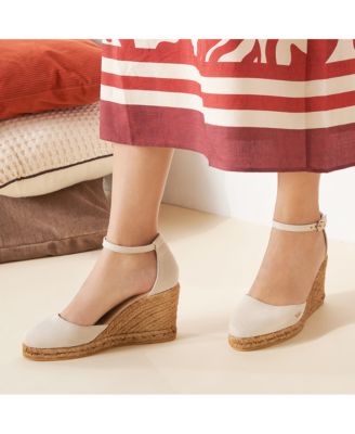 Estartit Canvas Espadrille Wedges