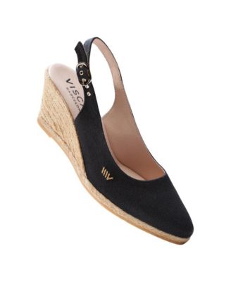Palomera Canvas Espadrille Wedges