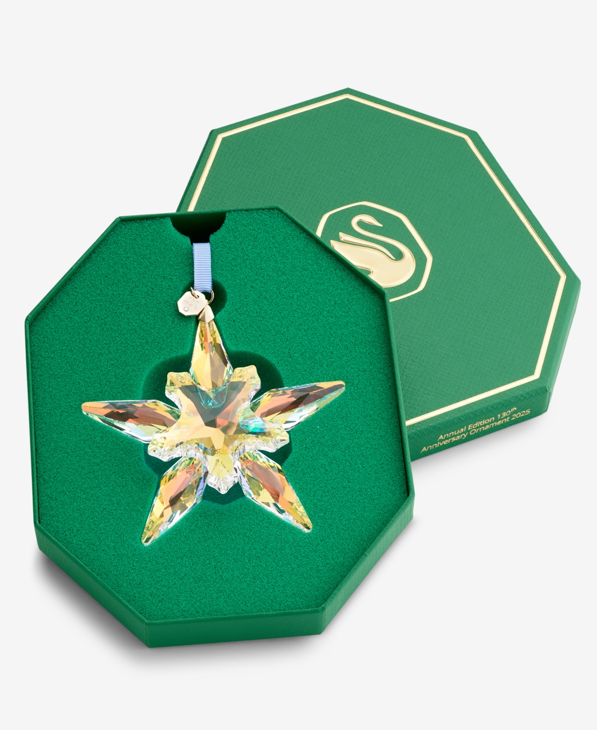 Swarovski 2025 Annual Edition 130th Anniversary Ornament In Blue