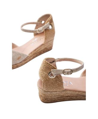 Pubol Limited Edition Canvas Espadrille Wedges