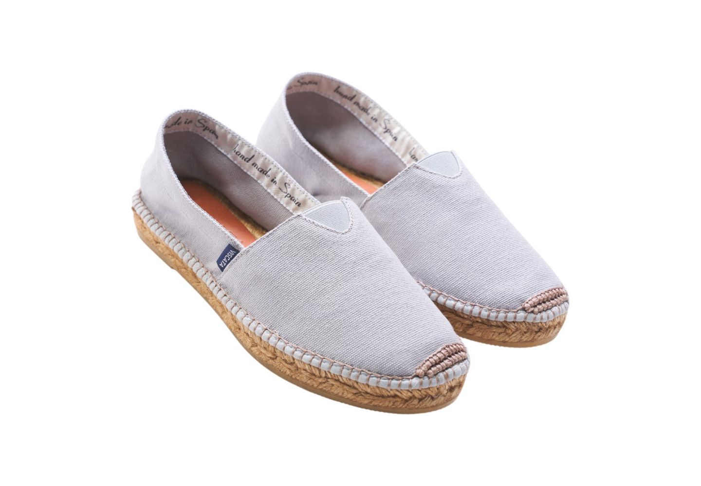 Женские сандалии VISCATA Barceloneta Archive Espadrille Flats Slip on, цвет: Пепельный серый — фото 2
