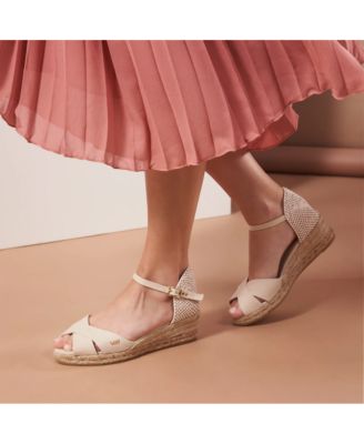 Salina Canvas Espadrille Sandal Wedges