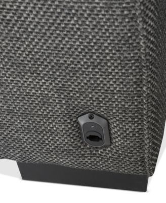 Miren 3-Pc. Fabric Sectional with 2 Power Headrest Recliners