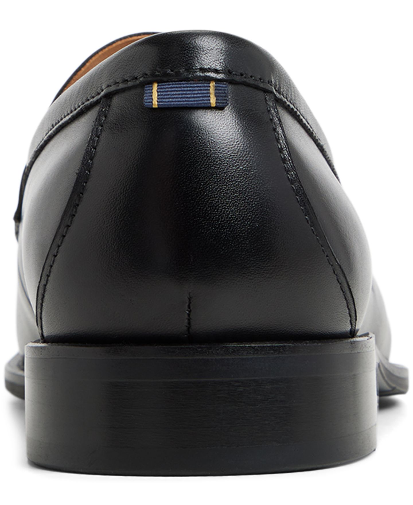 Мужские туфли Brooks Brothers Glenrock Leather, цвет: Чёрный — фото 3