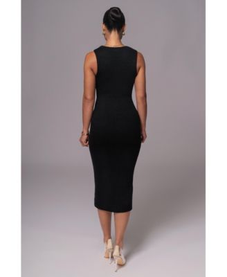 Women's Sleeveless Cable Knit Dress