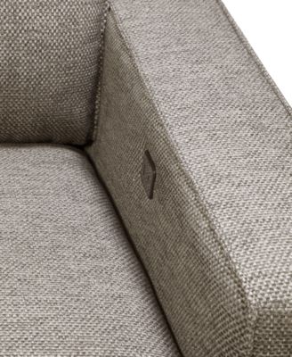 Miren 4-Pc. Fabric Sectional with 2 Power Headrest Recliners, Exclusively at Macy's