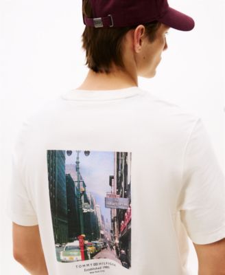 Tommy Hilfiger - Men's Photo Print Graphic T-Shirt